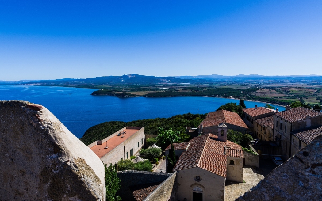 A view of Populonia (Tuscany, Italy)
