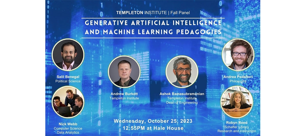 Generative AI and Machine Learning Pedagogies, October 25, 2023