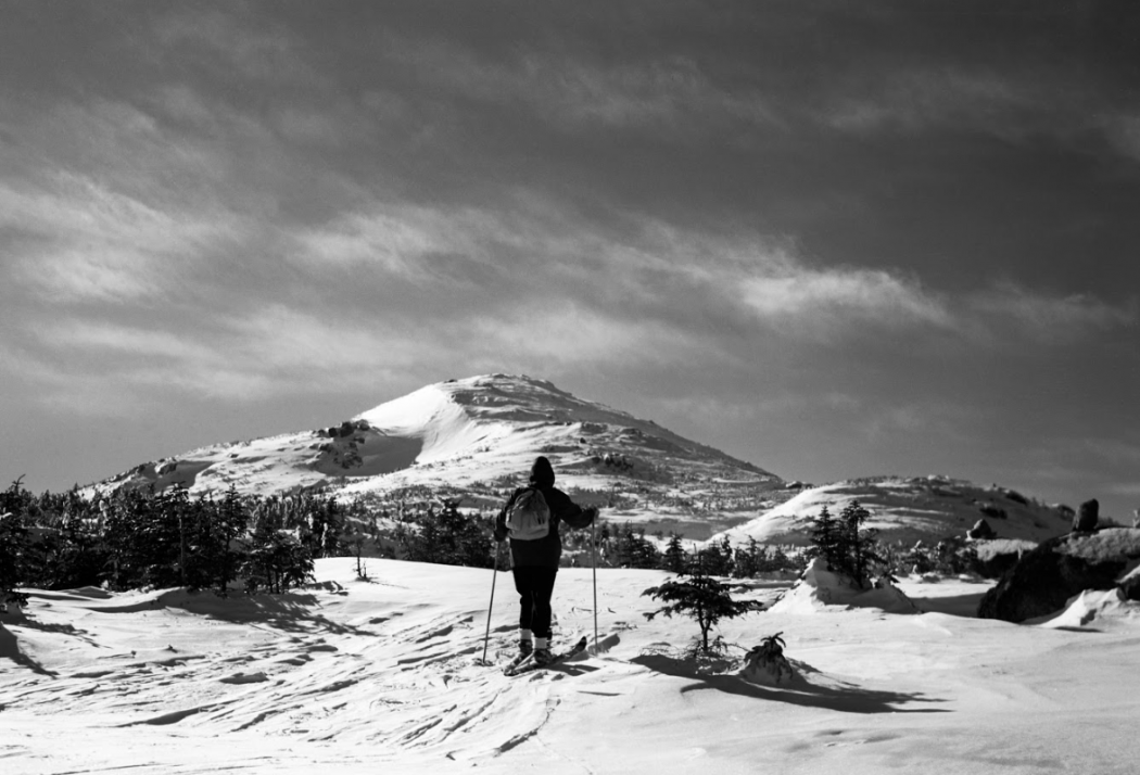 The ascent to Mt. Marcy, on February 12, 1949