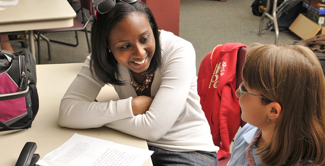 Tutoring at the Kenney Community Center