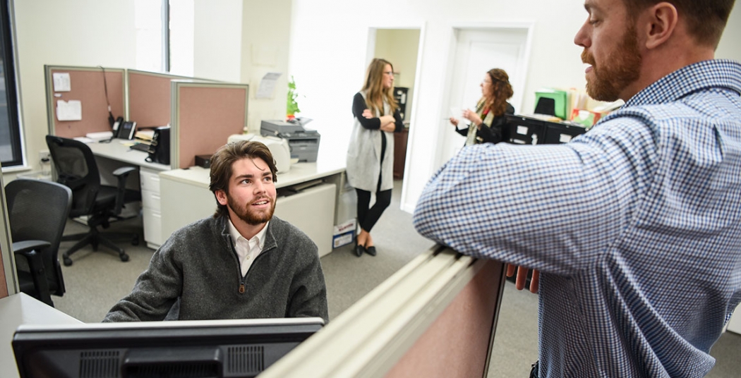 Student interns at Maddalone & Associates, Inc.