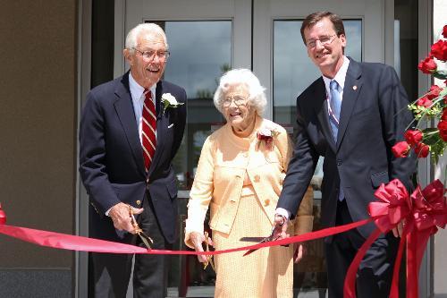 Wold Center dedication
