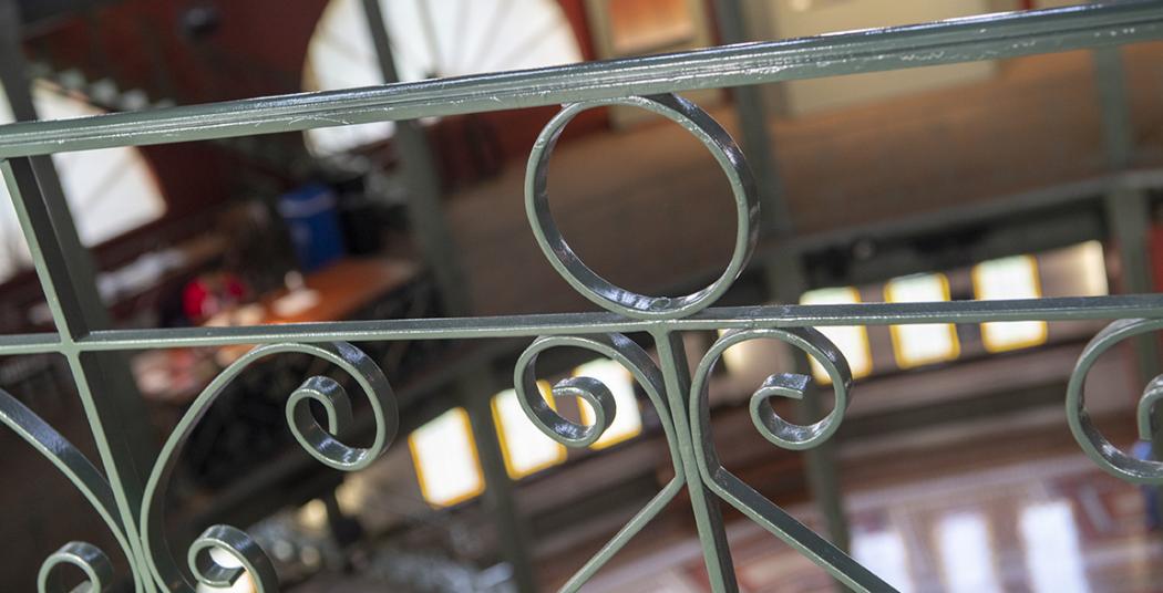 Nott interior balcony railing
