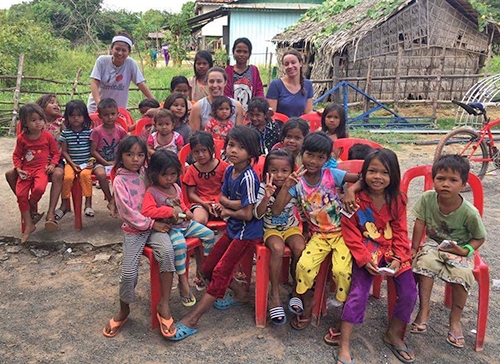 Lakhena Leang '18 in Cambodia