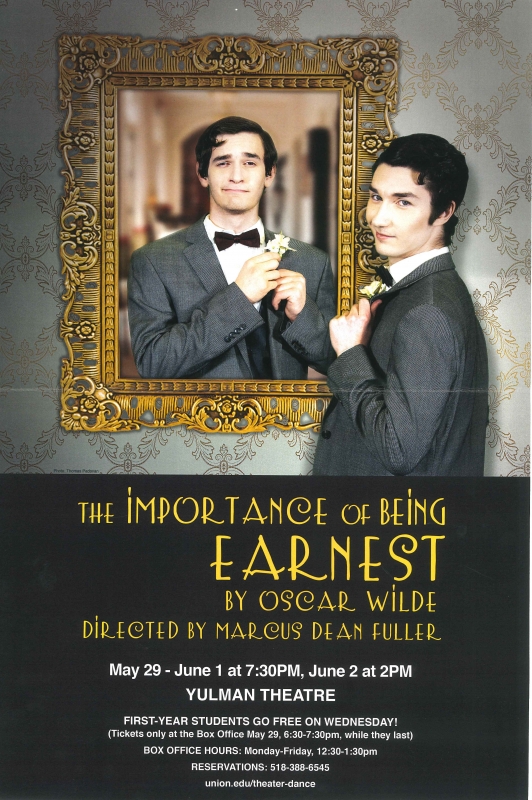 The Importance of Being Earnest Poster
