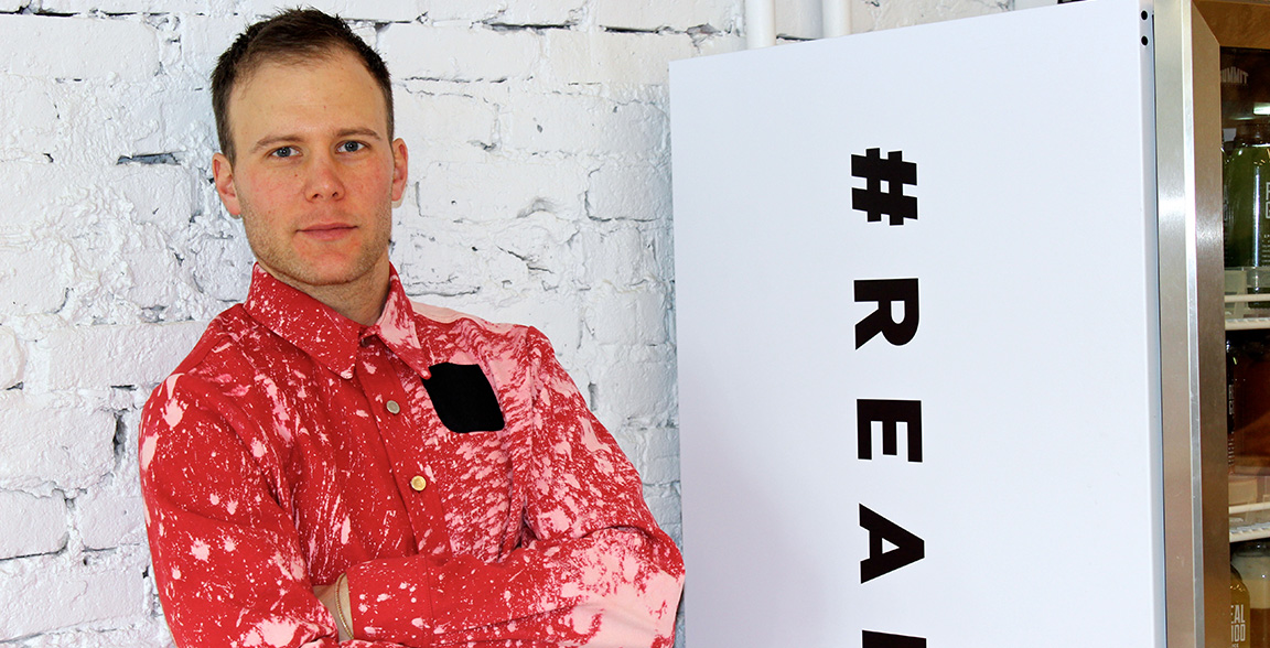 Jon Schiff '02, founder and owner of Real Good Juice Company