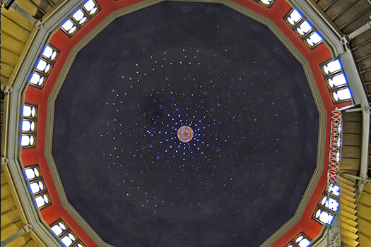 Interior of the Nott Memorial