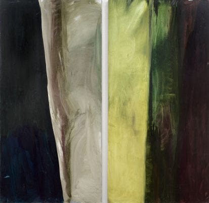 Jane Swavely, Untitled Silver Painting #2