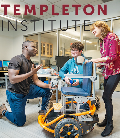 Templeton Institute logo, featuring distinctive text design.