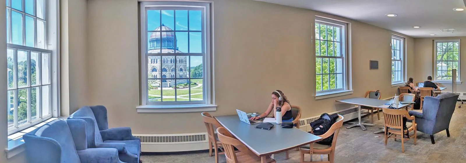 2nd Floor Library Study Nott Memorial view