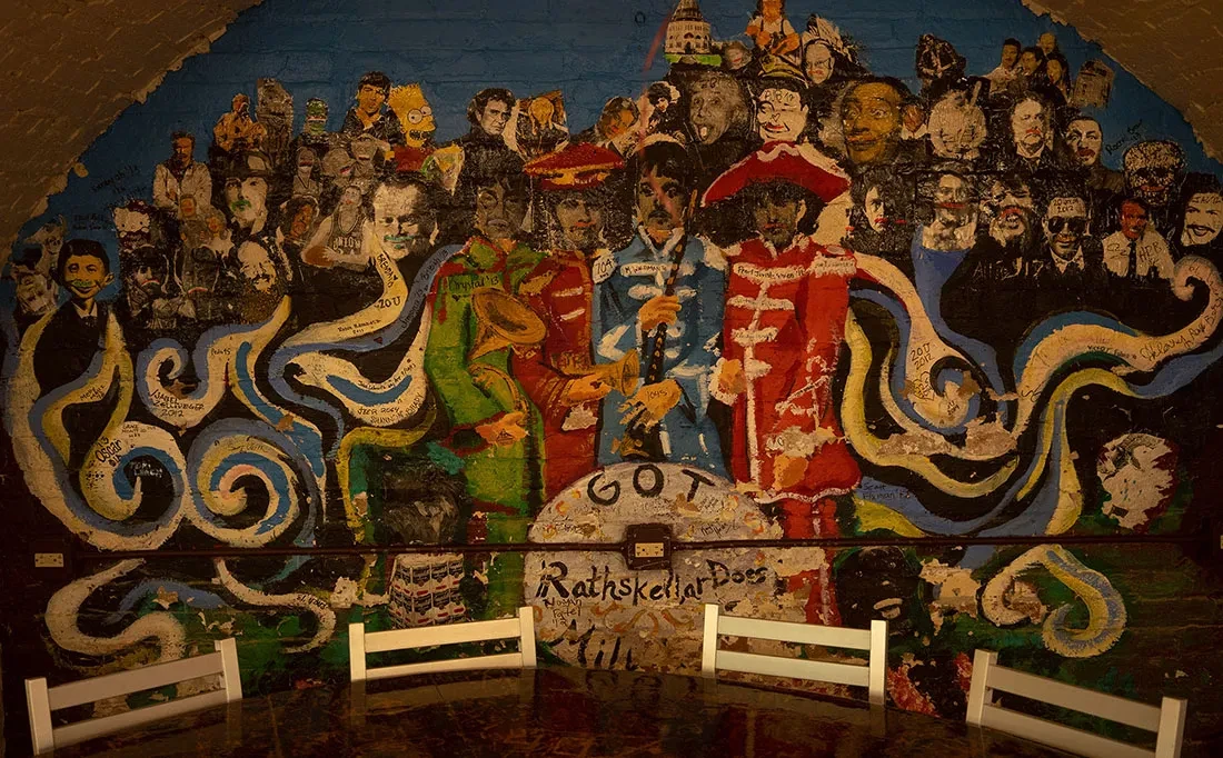 Mural in the Rathskeller