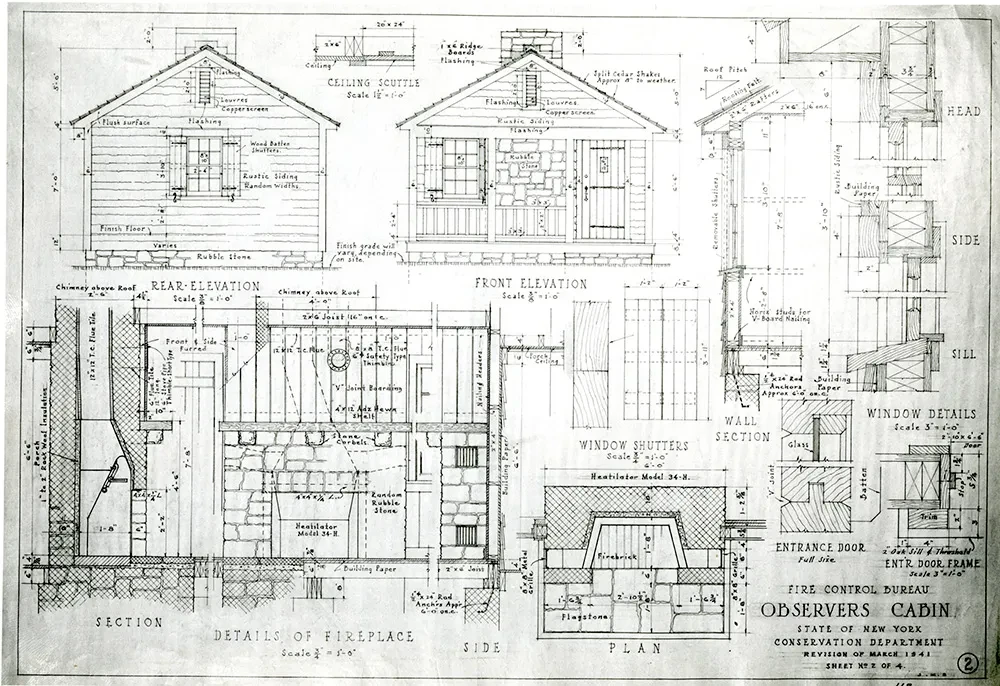 Observer's Cabin Plan