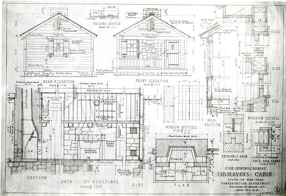 Observer's Cabin Plan