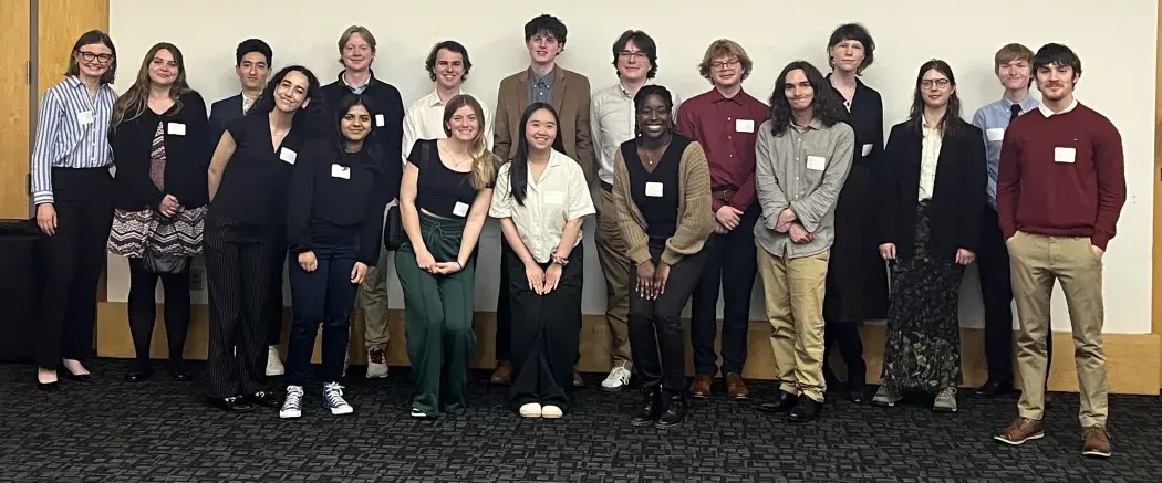 Students at an ENY ACS Undergraduate Research Symposium