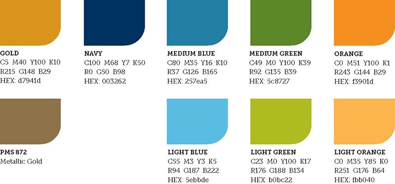 secondary color palette