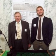 Kyle Stengel ’18  and Prof. James Hedrick