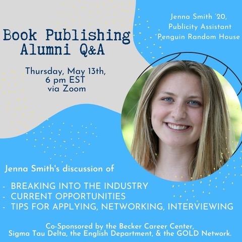 Poster for Book Publishing Q&A poster