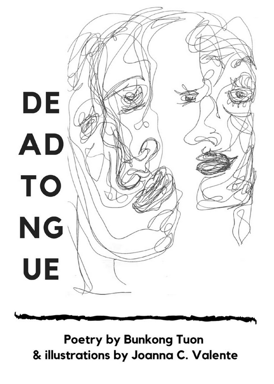 Cover illustration of Dead Tongue by illustrator Joanna Valente