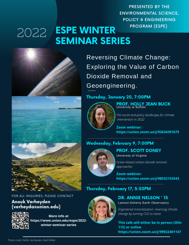 2022 ESPE Winter Seminar Series