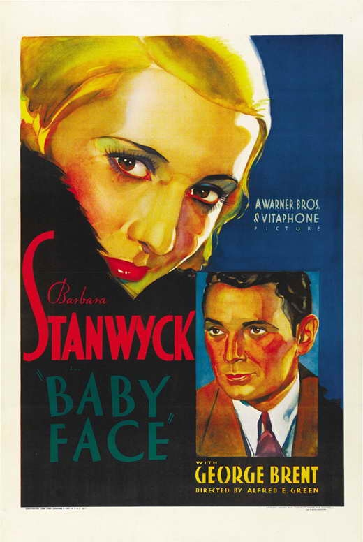 Baby Face movie poster 1933