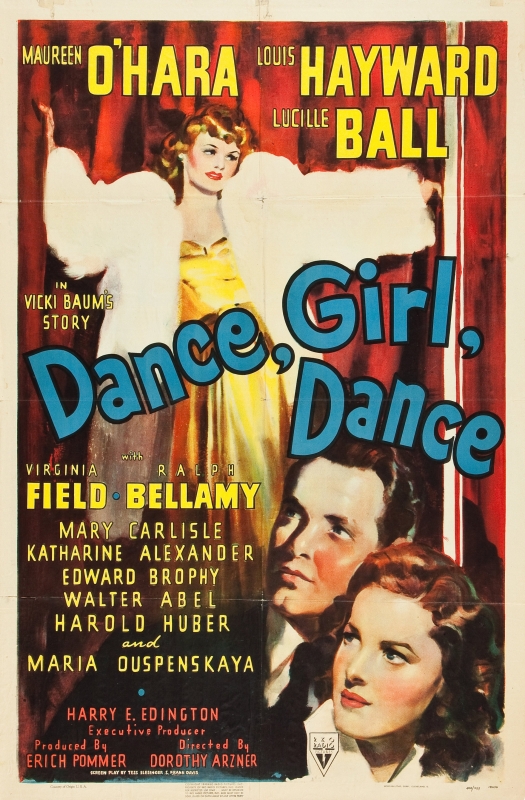 Dance, Girl, Dance Movie Poster 1940