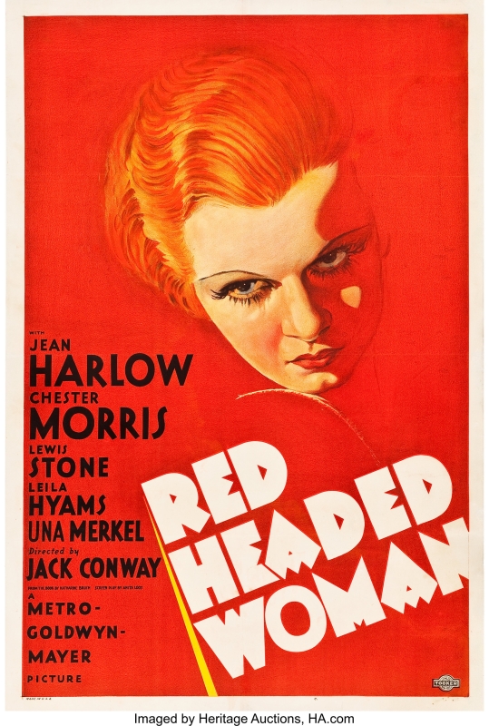 Red Headed Woman Movie Poster 1932