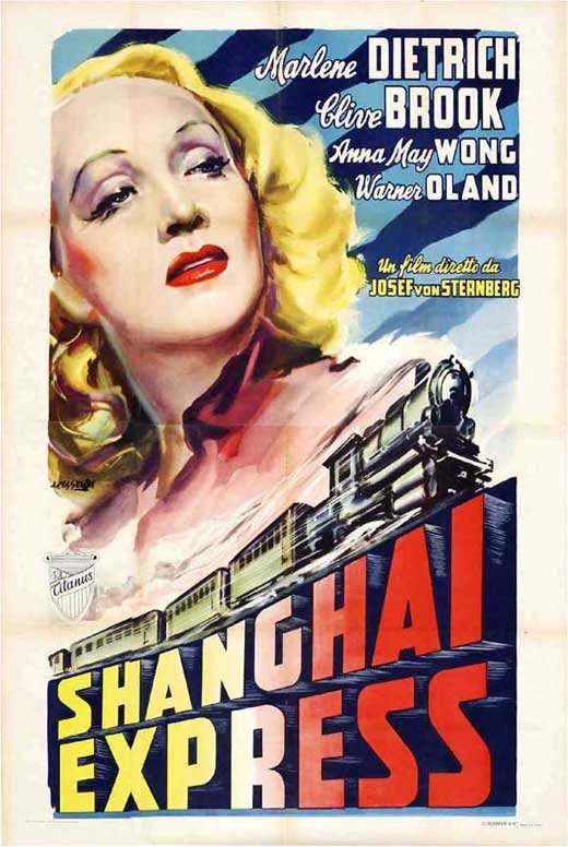 Shanghai Express Movie Poster 1932