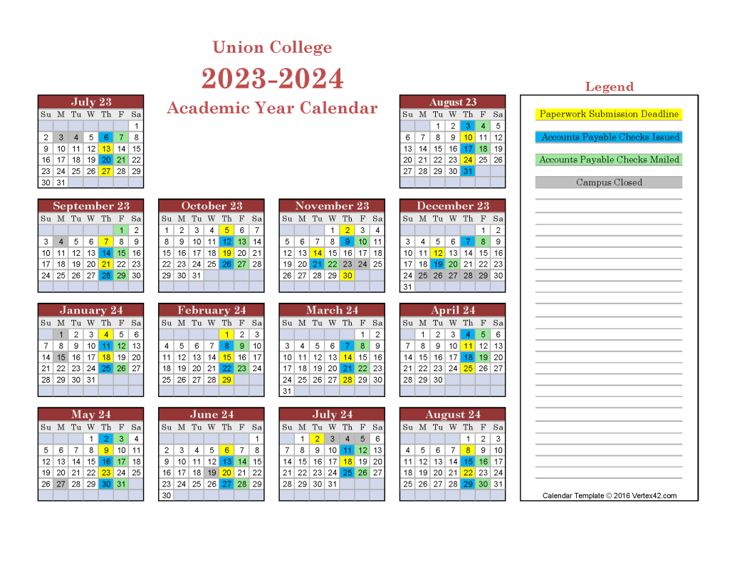 AP FY24 Pay Dates