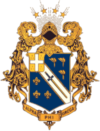 Alpha Phi Omega Crest