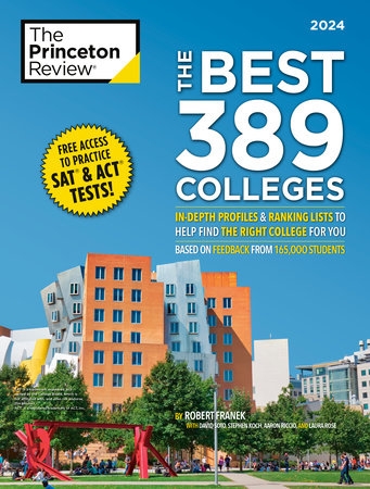 Princeton Review the Best 389 Colleges Book Cover