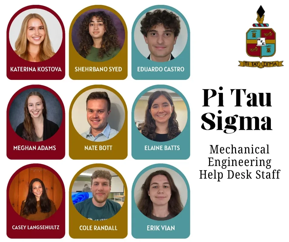 2026 Pi Tau Sigma Staff 