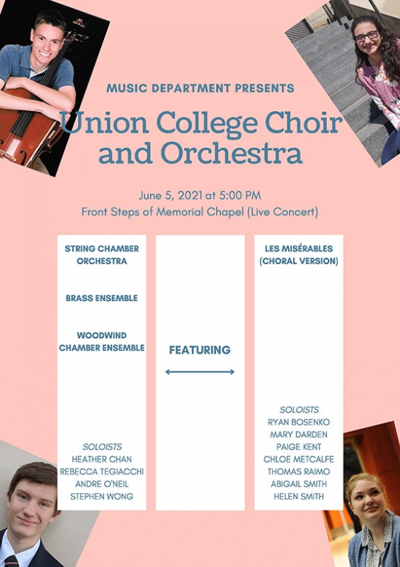 UC Orchestra and Choir Poster (S21)