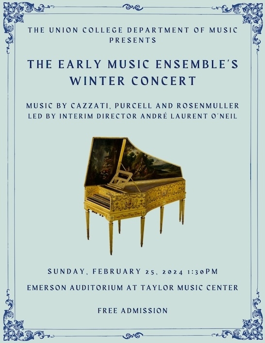 early music poster
