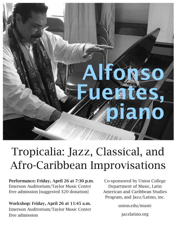 Alfonso Fuentes Concert poster