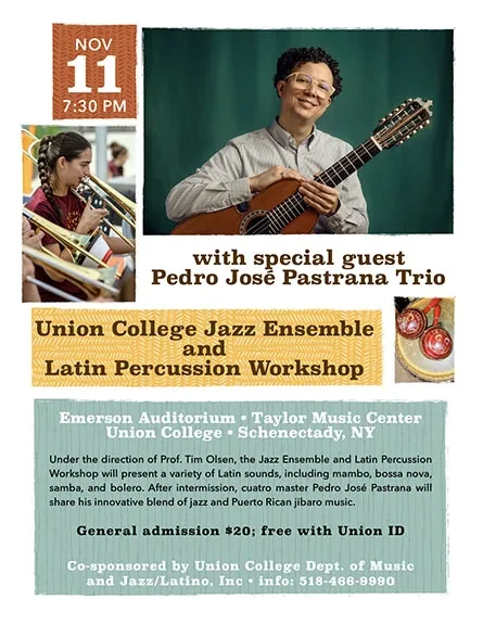November 11 Jazz concert poster