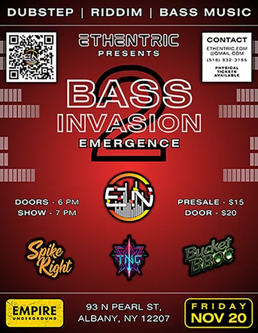 Ethentric Show Flyer
