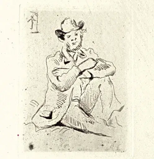 Paul Cézanne, Portrait De Guillaumin,