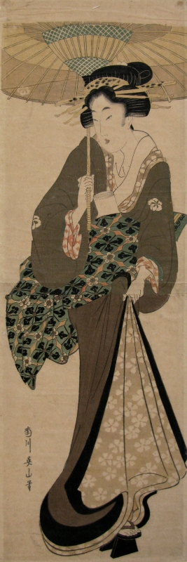 Eizan Kikukawa, Untitled Woman