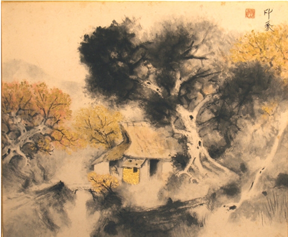 Inshō Dōmoto, Untitled Landscape
