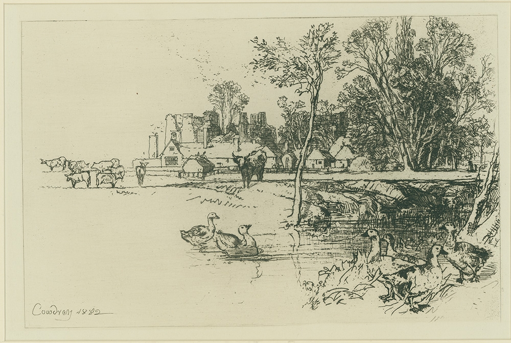 Sir Francis Seymour Haden, Cowdray with Geese