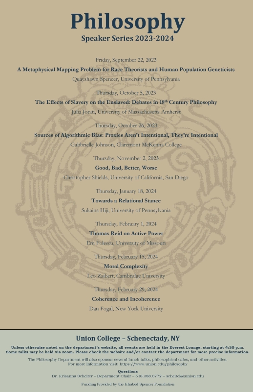 flyer with event details