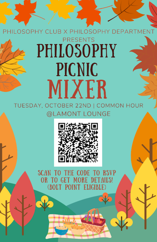 flyer with qr code for rsvp