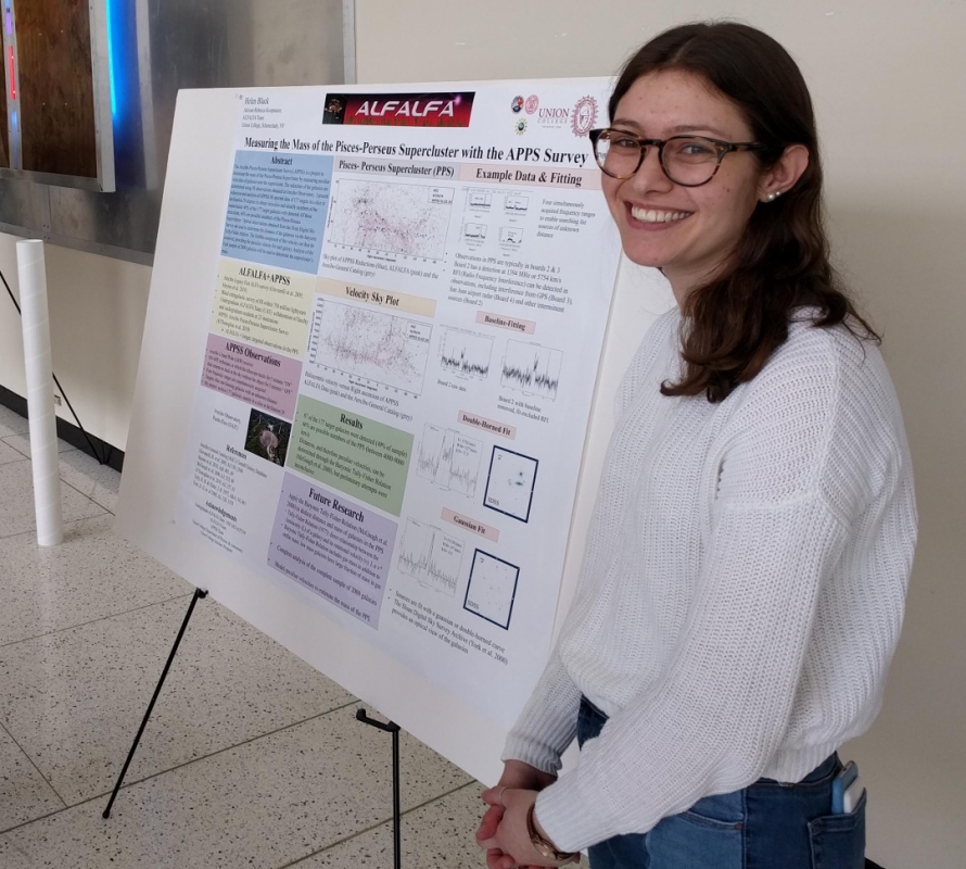 Helen Black '21 presents at ASNY