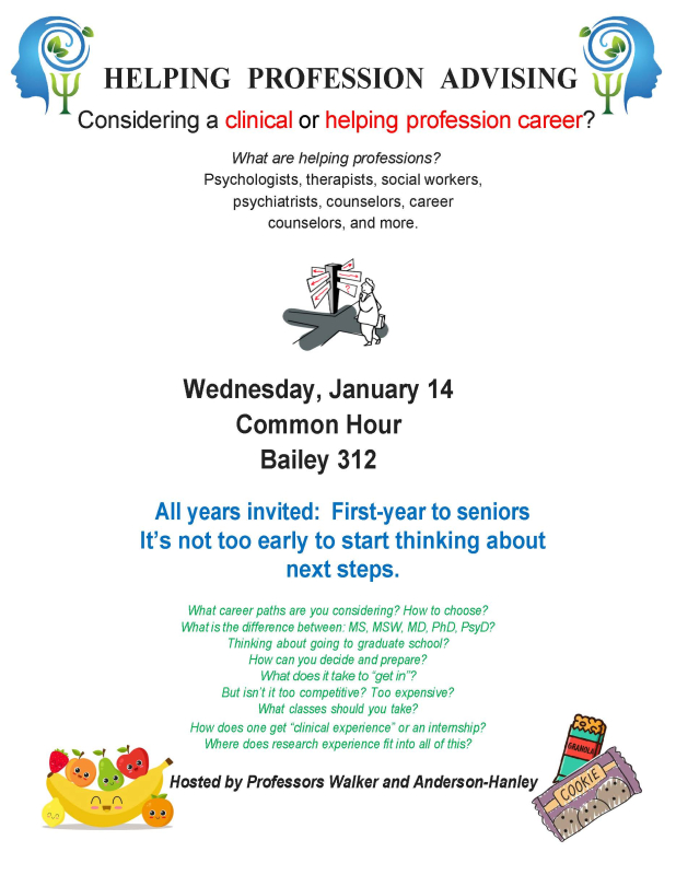 Helping Profession Advising