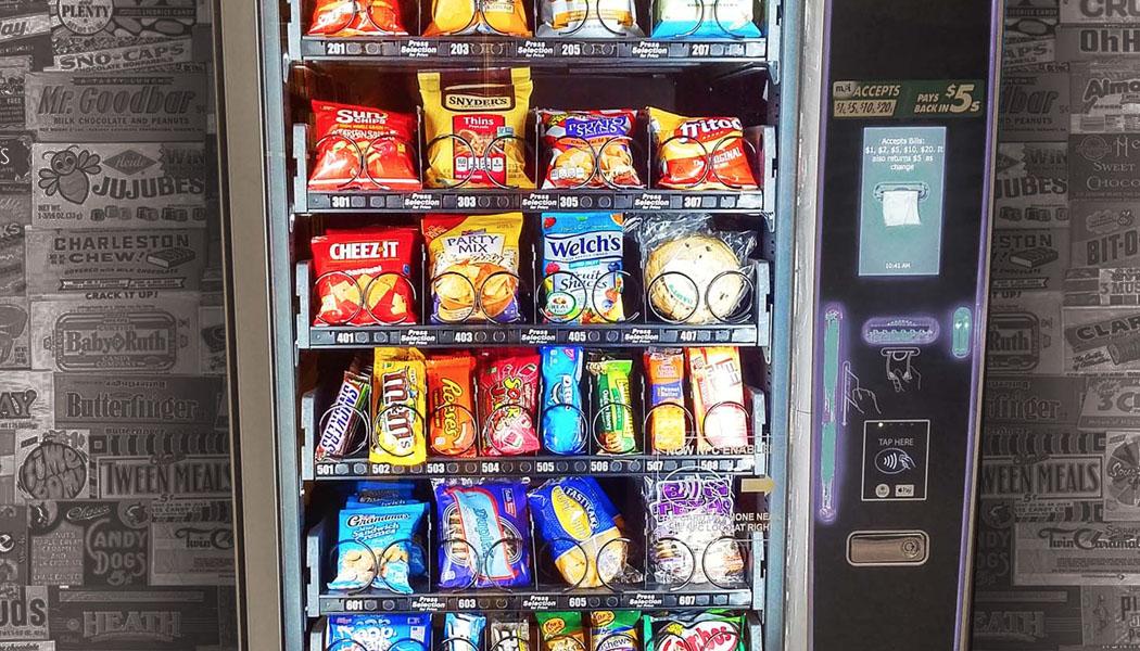 New Snack Machine, Schaffer Library