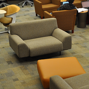 study spaces - large chairs