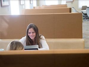 study spaces - cafe booth