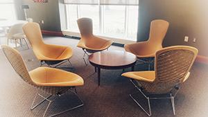 Lally Reading Room chairs