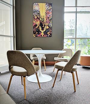Lally Reading Room chairs