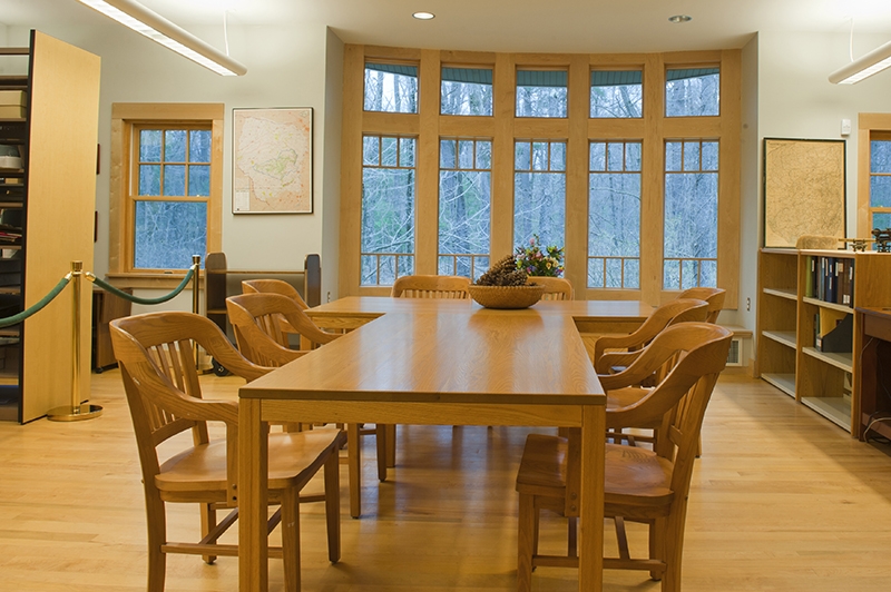 Adirondack Research Library reading room